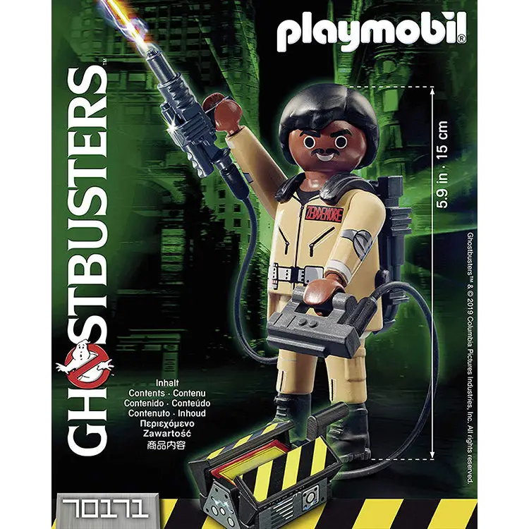 Playmobil Ghostbusters Collection Figure 15cm W. Zeddemore