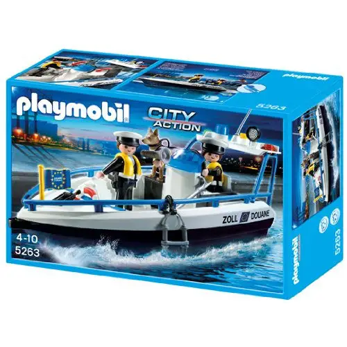 PLAYMOBIL Patrol Boat - toys