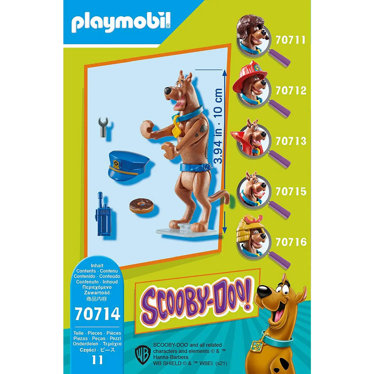 Playmobil Scooby Doo! Collectible Police Figure 70714 (Kids