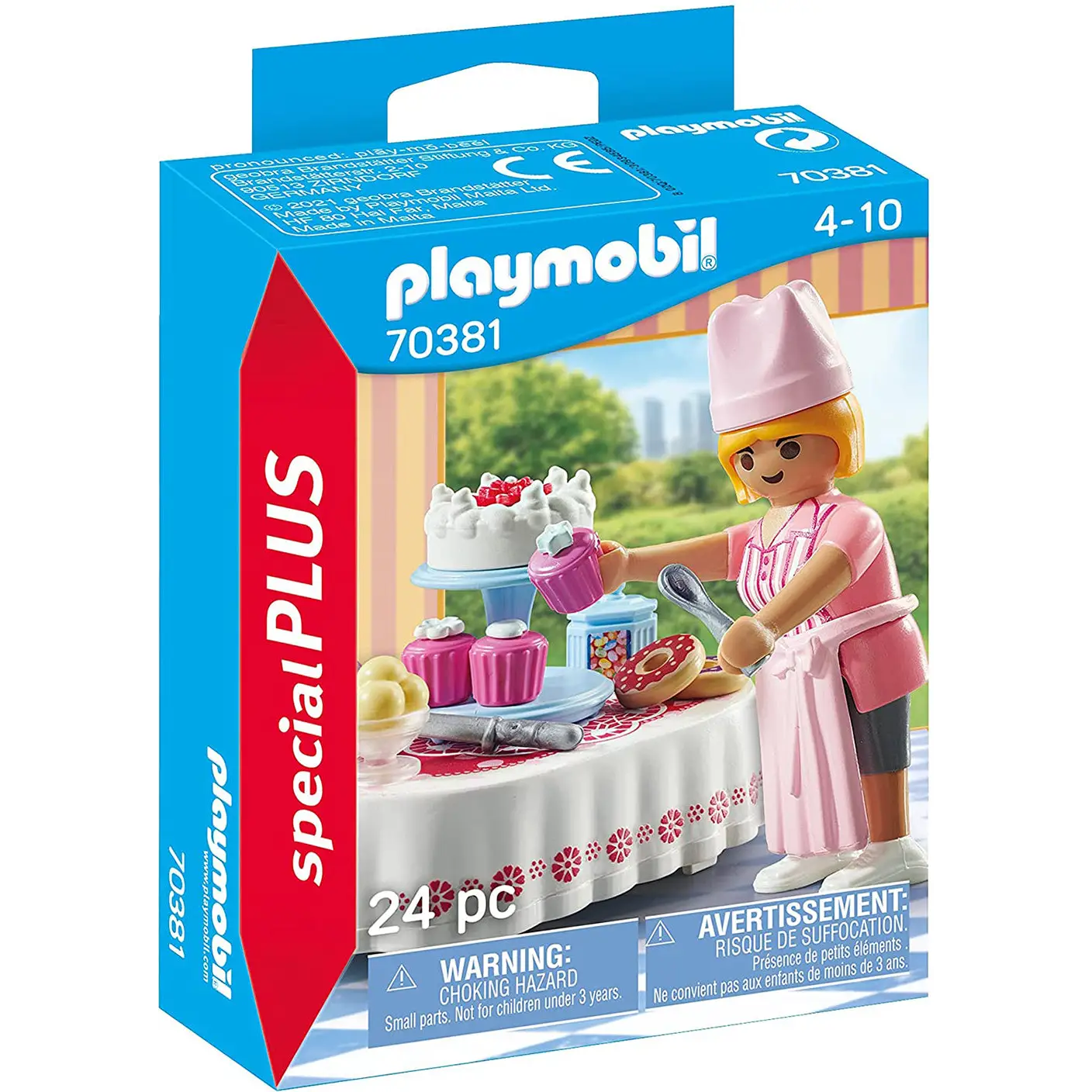 Playmobil Special Plus - Baker with Dessert Table 70381