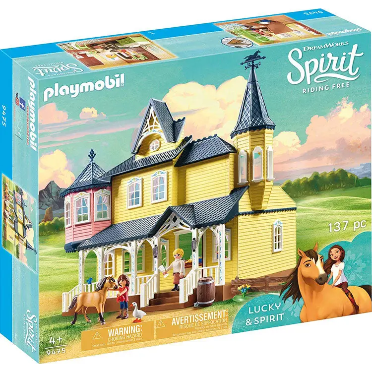 Playmobil Spirit Riding Free Lucky s Happy Home 9475 for Kids 4