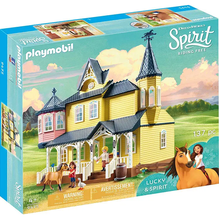 Playmobil Spirit Riding Free Lucky’s Happy Home 9475 (for