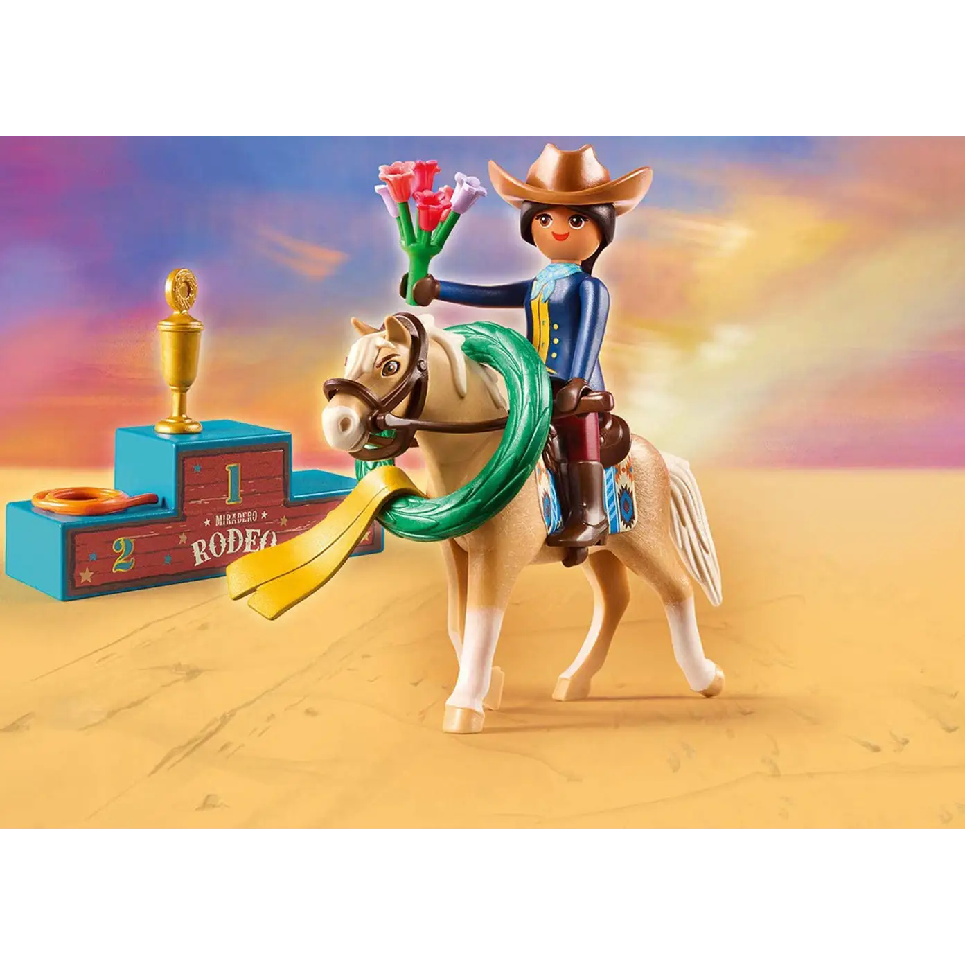 Playmobil Spirit Untamed - Rodeo Pru 70697 (for kids 4 to 12
