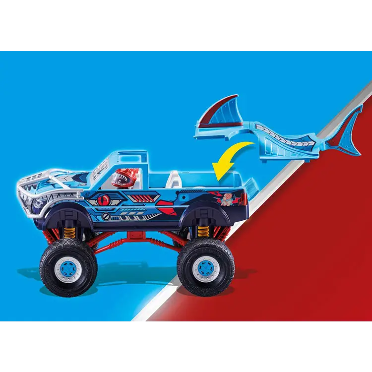 Playmobil Stuntshow - Shark Monster Truck 70550 (for kids 4