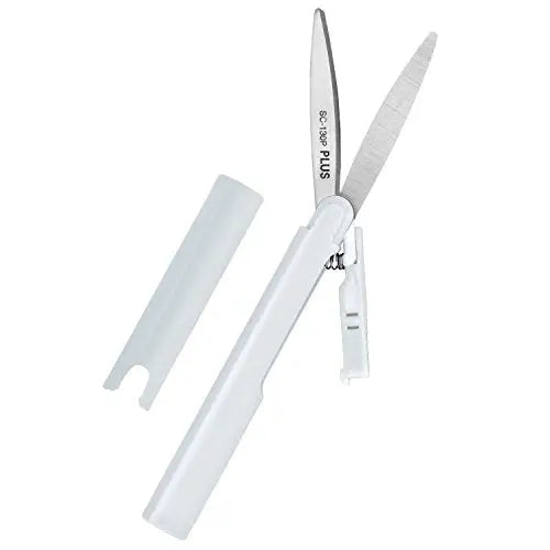 Plus Pen Style Compact Twiggy Scissors White 34609 - Misc