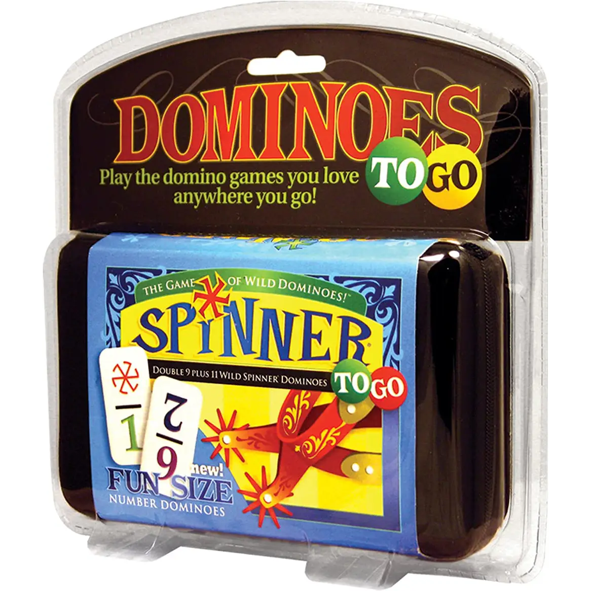 Puremco Spinner To Go Wild Domino Game 55002 (1 - 8 players