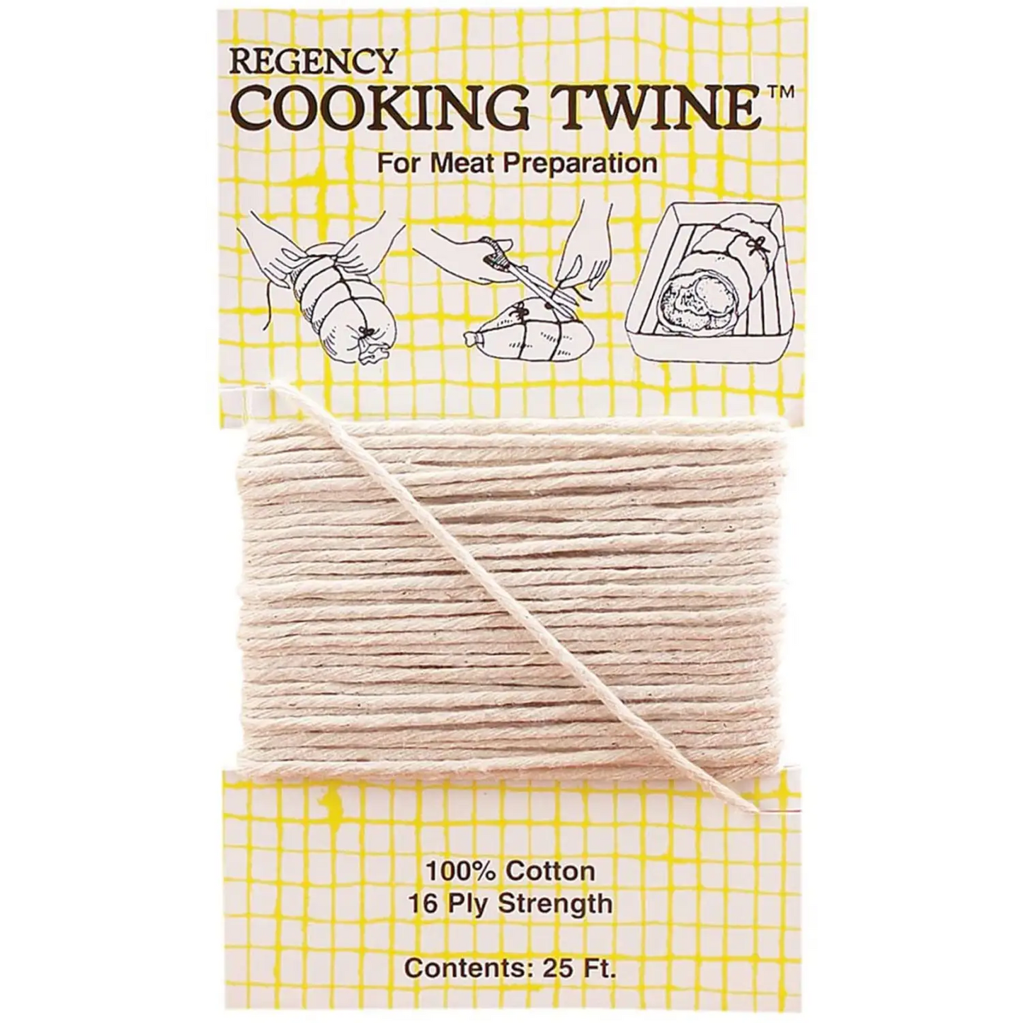 Regency 25ft 100% Cotton Cooking Twine 60606 - Misc
