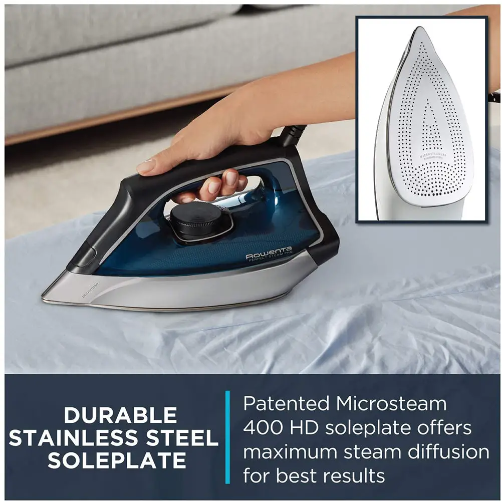 Rowenta Perfect Steam Pro Stainless Steel w/ 400 Holes Steam