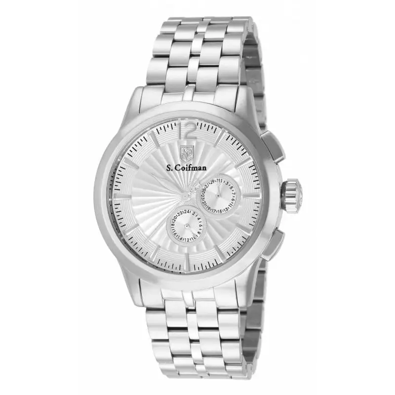 S. Coifman Men’s Chronograph Quartz Stainless Steel Watch