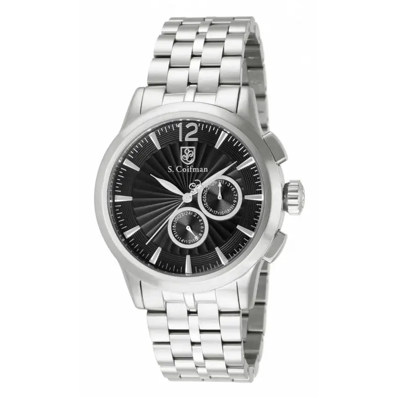 S. Coifman Men’s Chronograph Quartz Stainless Steel Watch