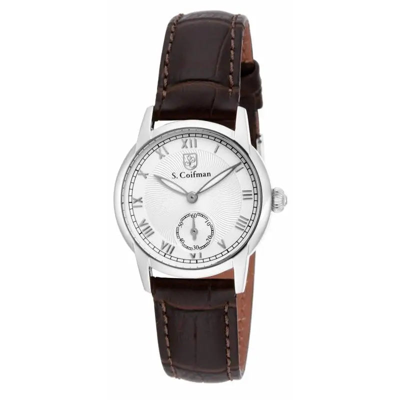 S Coifman Women’s Chronograph Quartz Stainless Steel Brown