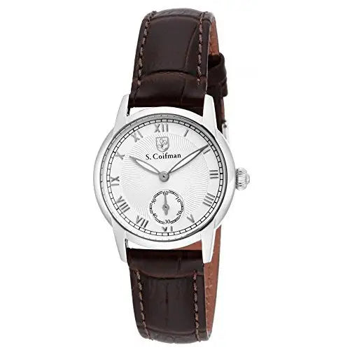 S Coifman Women’s Chronograph Quartz Stainless Steel Brown