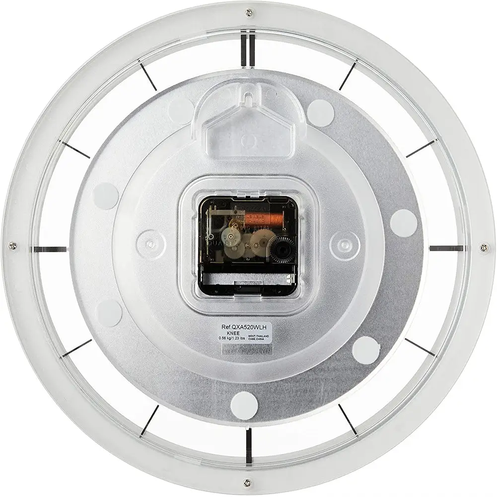 Seiko Leslie 11 Analog Quartz Quiet Sweep White Metallic