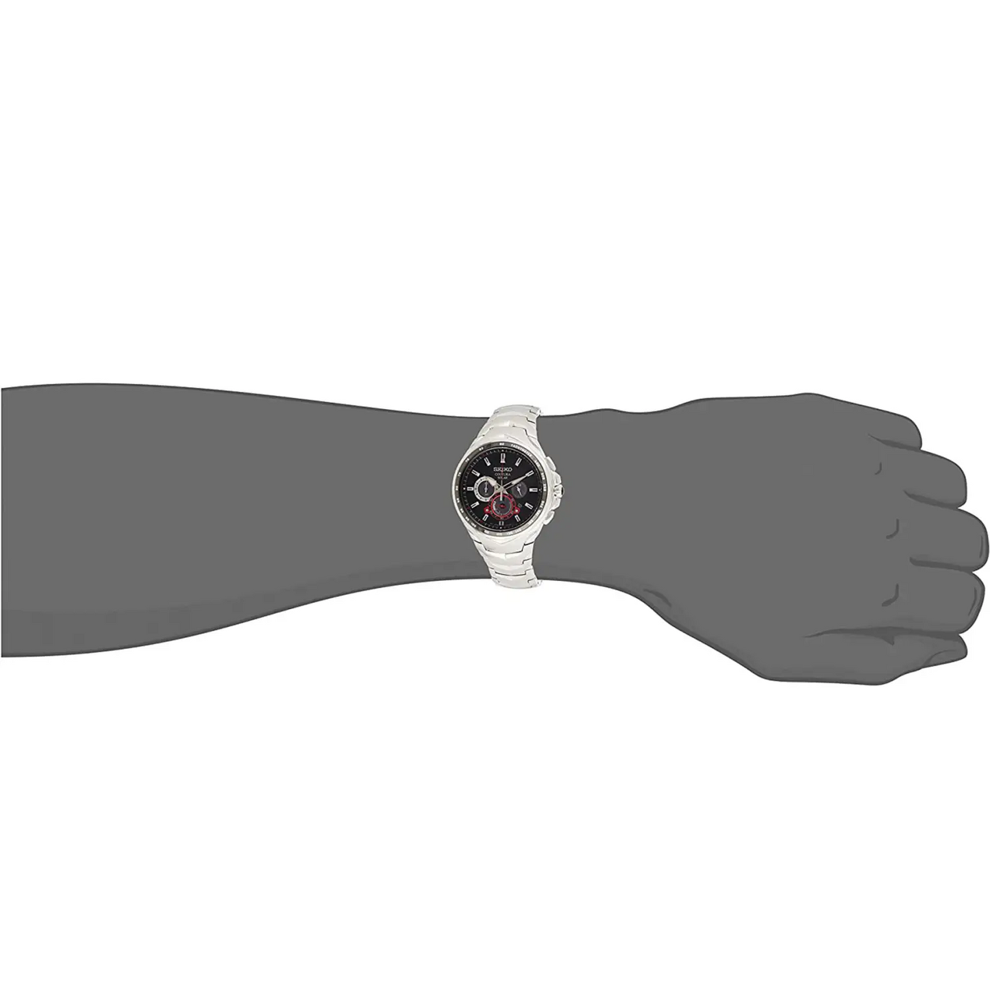 Seiko Men’s Coutura Solar Powered Chrono 100m Stainless