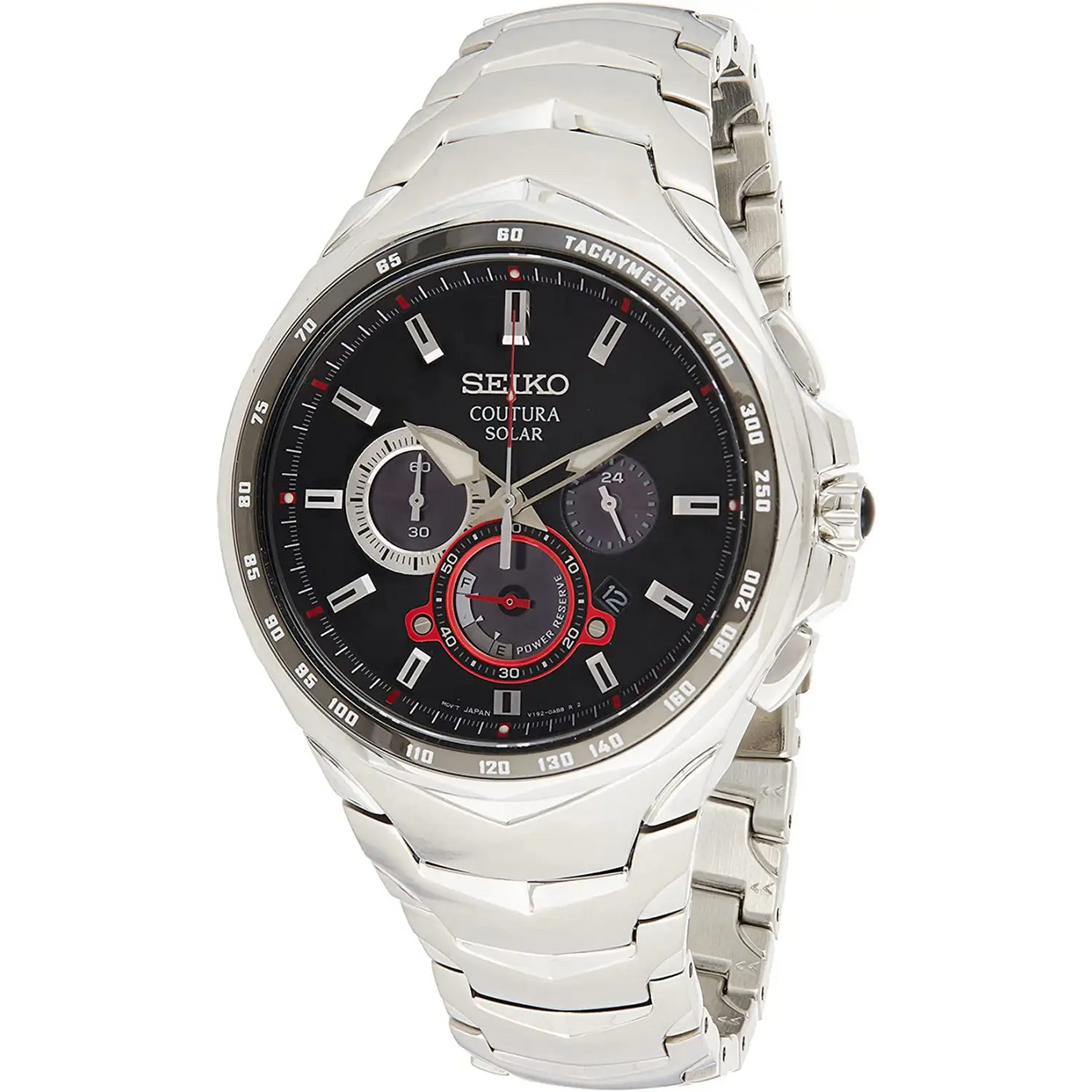 Seiko Men’s Coutura Solar Powered Chrono 100m Stainless
