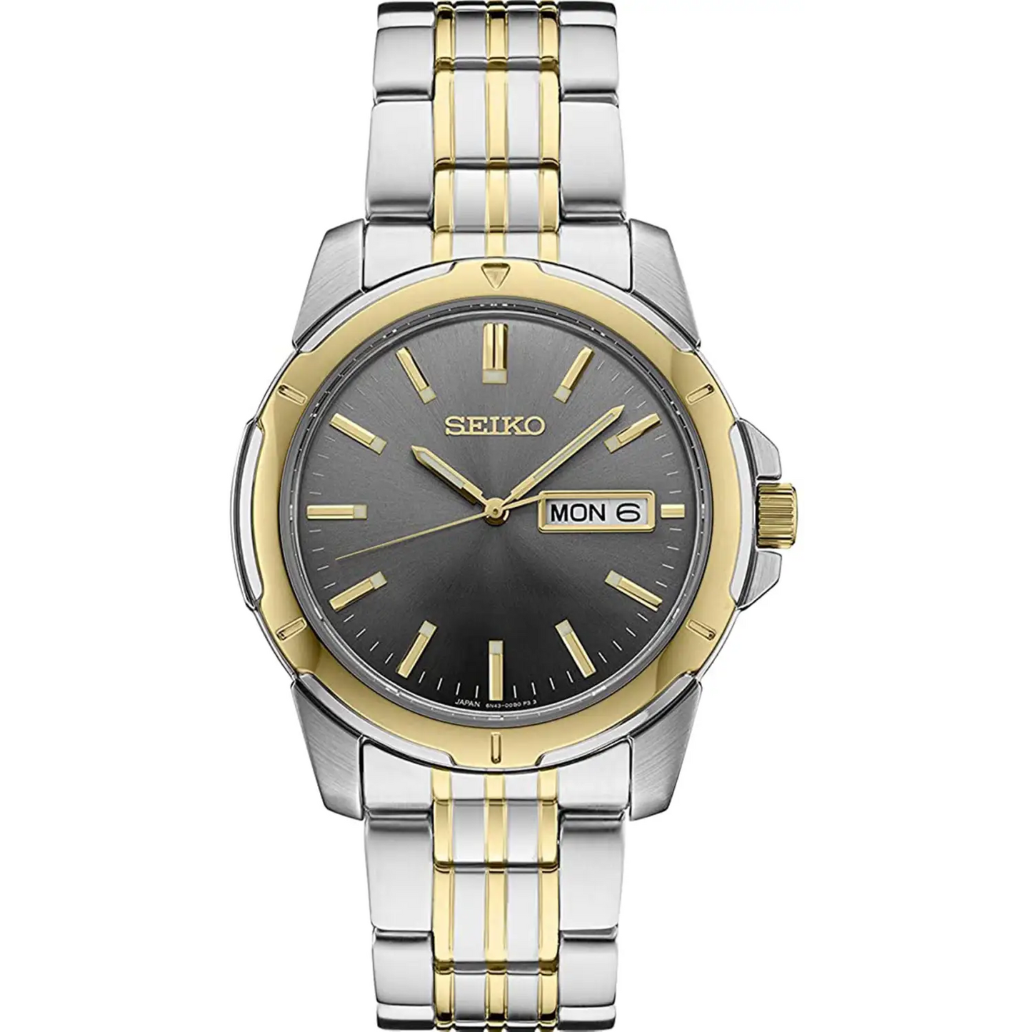 Seiko Men’s Essentials Quartz 100m Two Tone Stainless Steel