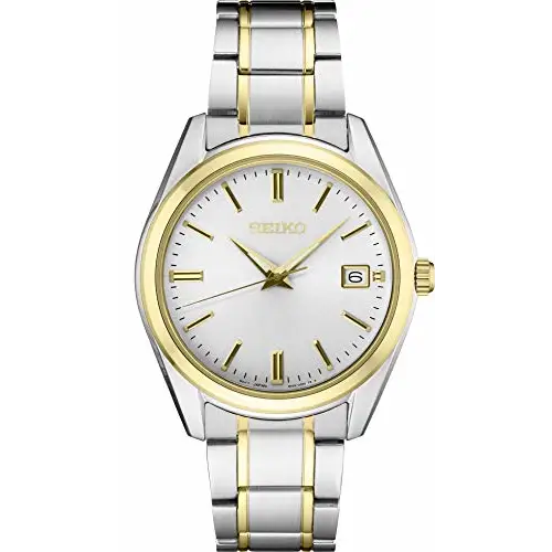 Seiko Men’s Essentials Stainless Steel Japanese Quartz Steel