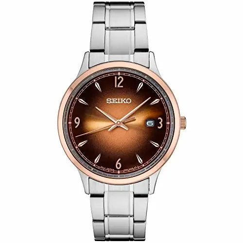 Seiko Men’s Japanese Quartz Stainless Steel Strap Silver