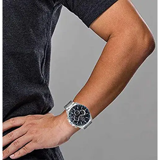 Seiko Men’s Japanese Quartz Stainless Steel Strap Silver