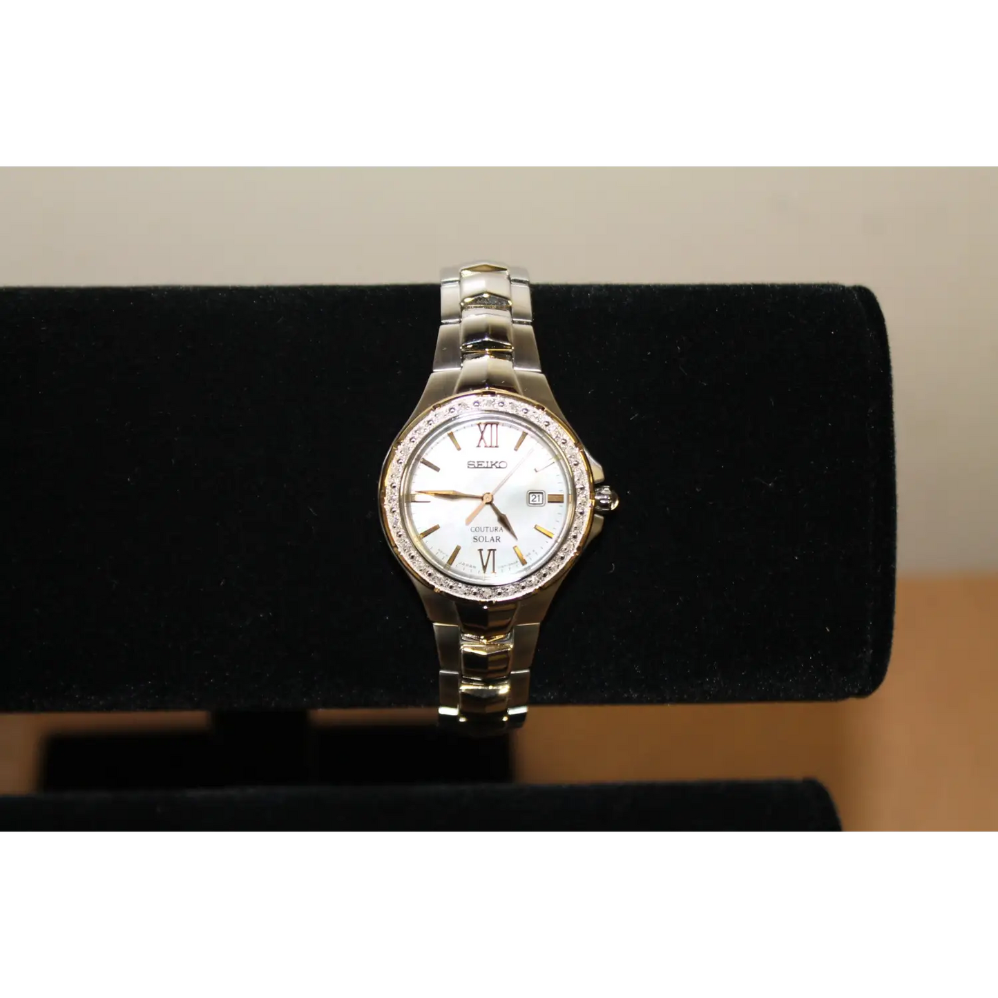 Seiko Women’s ’COUTURA’ Quartz Stainless Steel Casual Watch