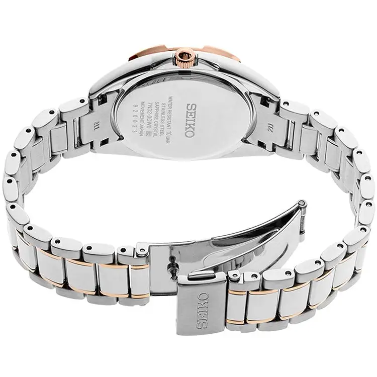 Seiko Women’s Japanese Quartz Stainless Steel Strap Two Tone