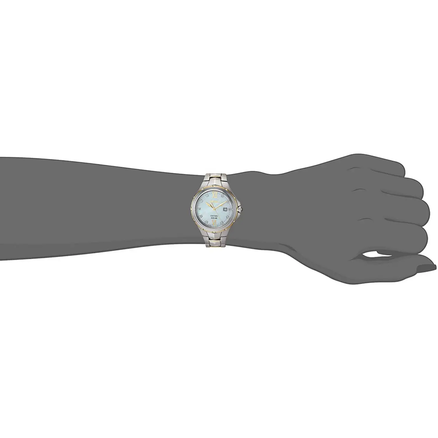 Seiko Women’s Quartz Stainless Steel Casual Watch Color:Two