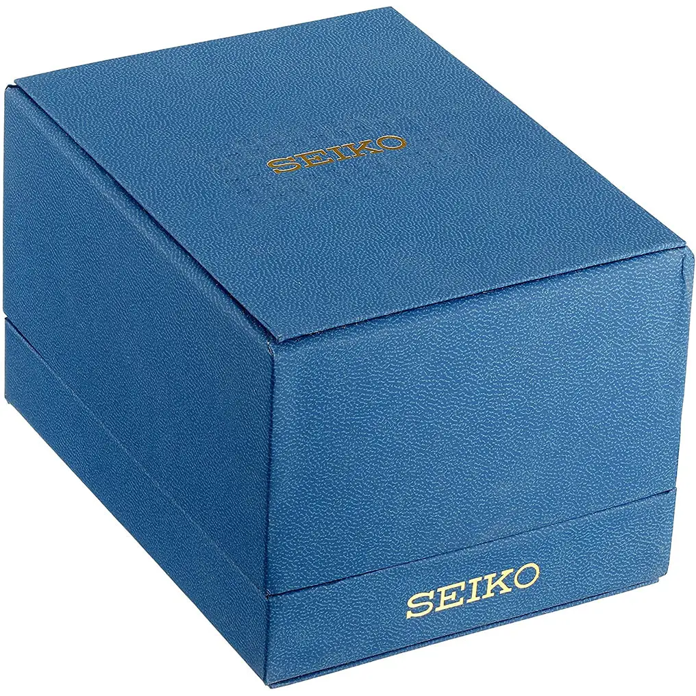 Seiko Women’s Tressia Solar Powered MOP Gold Tone Stainless