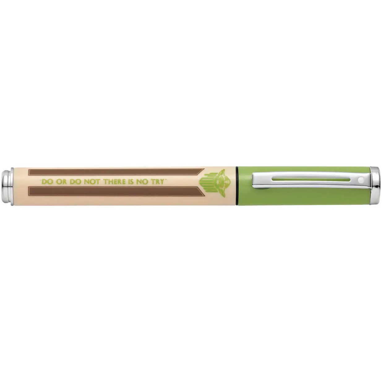 Sheaffer Pop Star Wars Yoda Fountain Pen Chrome Trim &