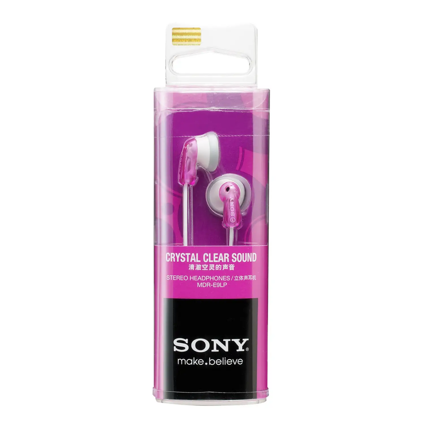 Sony Powerful Bass Sound In-Ear Wired Headphone (Pink)