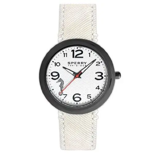 Sperry Top-Sider Watch Women’s Sandbar White Seersucker