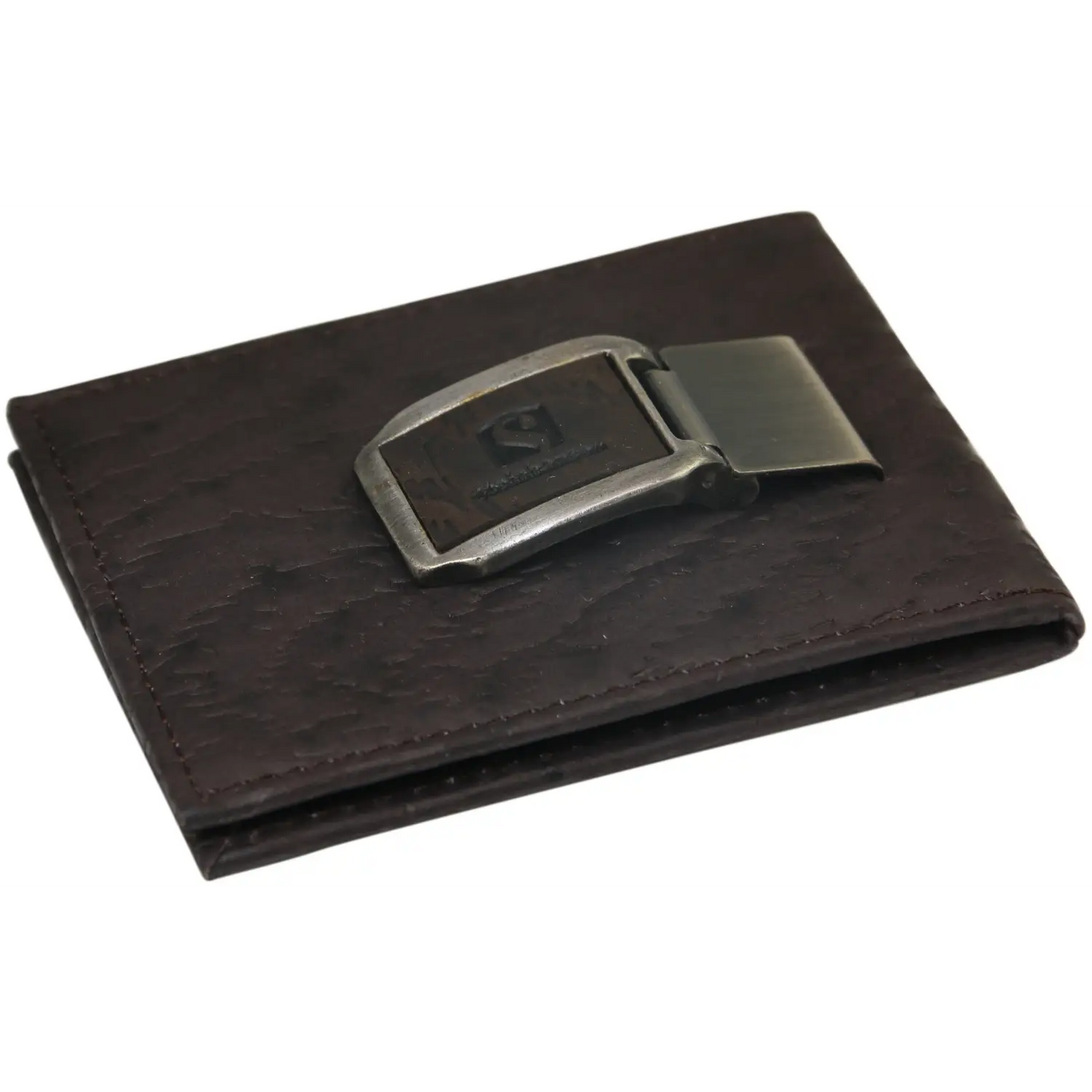 Steinhausen Men’s Ultra-Thin Brown Leather ID Holder