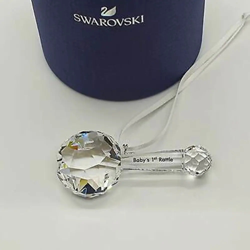 Swarovski First Steps Collection Baby’s 1st Rattle Crystal