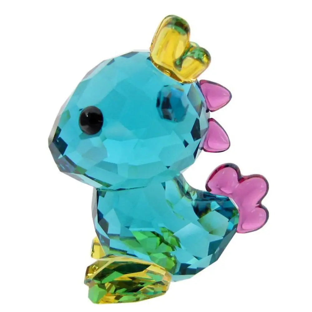 Swarovski Zodiac - Majestic Dragon Blue and Yellow Crystal