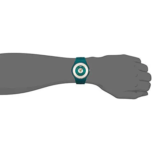 Swatch Unisex Computerion Analog Quartz Matte Dark Green