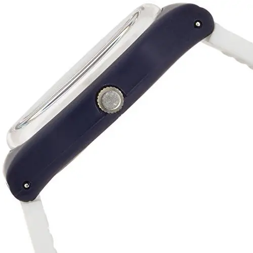 Swatch Unisex White Delight Analog Quartz Blue White
