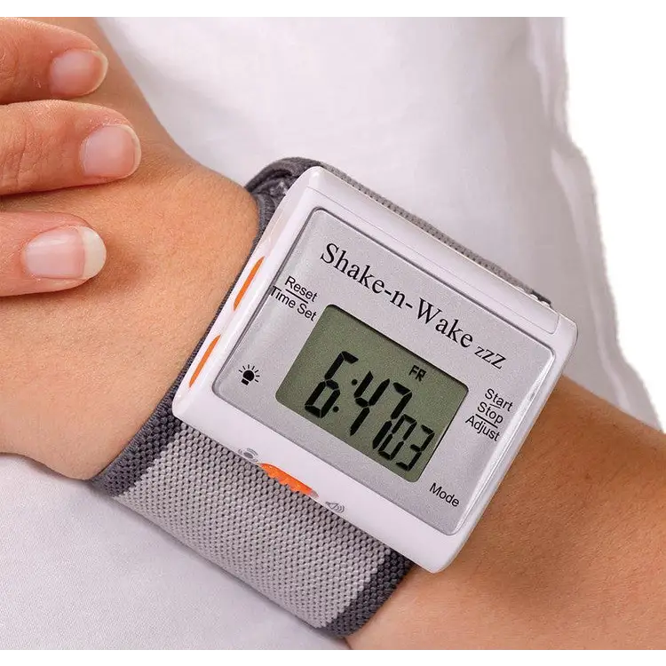 Tech Tools Shake-n-Wake Silent Vibrating Alarm Wrist Watch