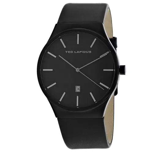 Ted Lapidus Men’s Classic Quartz Black Stainless