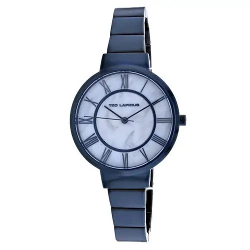 Ted Lapidus Women’s Classic Quartz Blue Stainless Steel