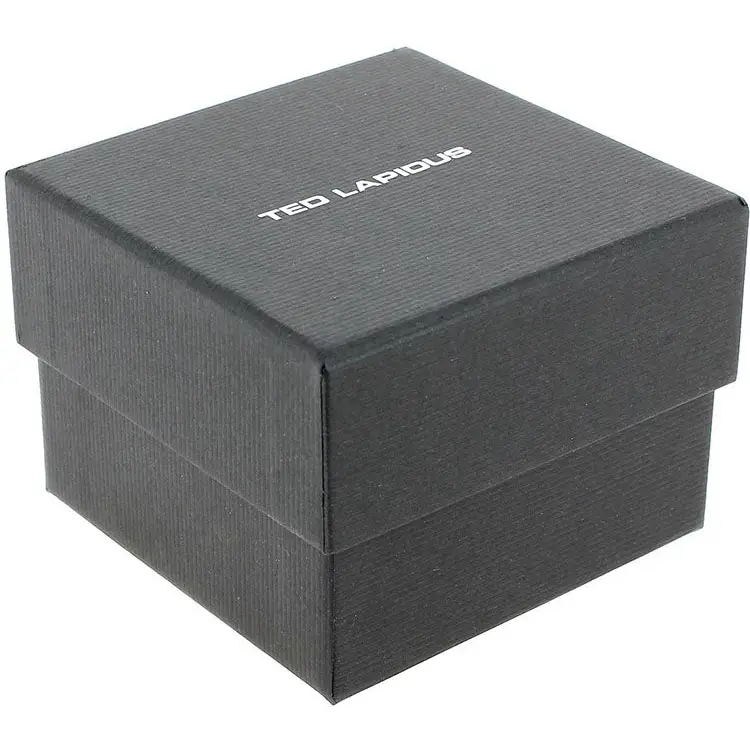 Ted Lapidus Women’s Classic Stainless Steel/Grey Leather