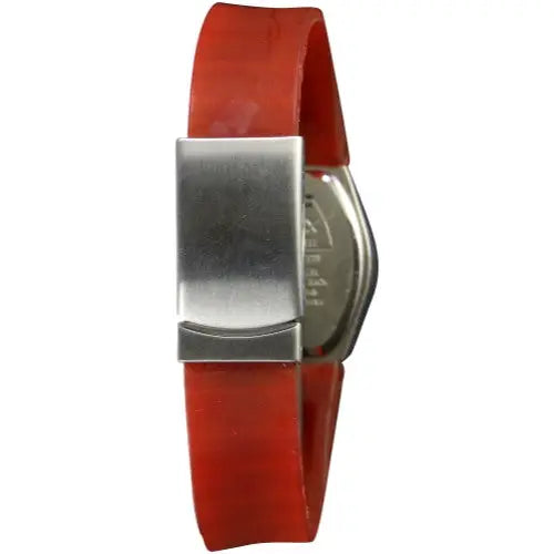 Timex Kids Red Rubber band white dial analog watch - Watches