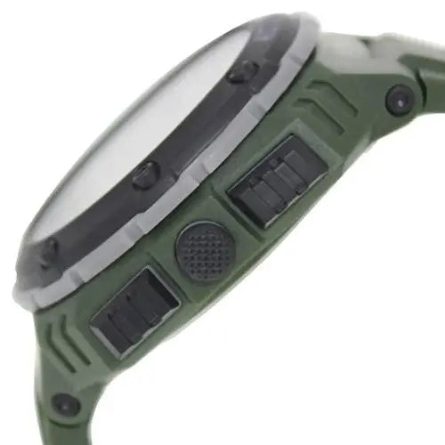 Timex Men’s Expedition Shock XL Vibrating Alarm Green Resin