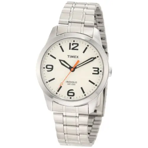 Timex Men’s T2N635 Weekender Classic Casual Cream Dial