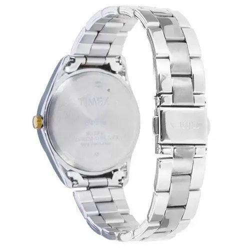 Timex Women’s Analog Quartz Two Toned Stainless Steel Watch