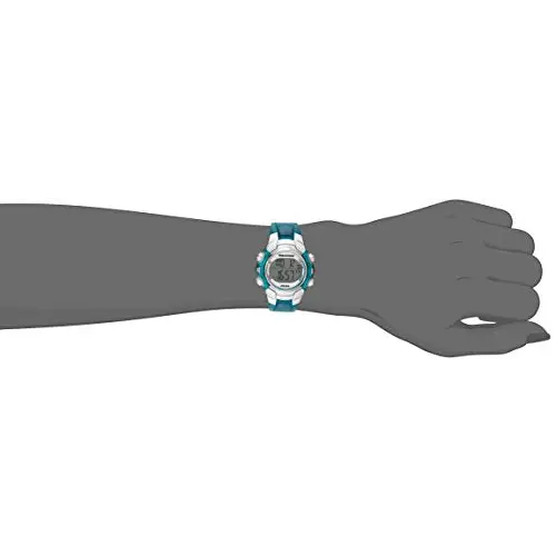 Timex Women’s Marathon 50m Digital Night Light Blue Resin