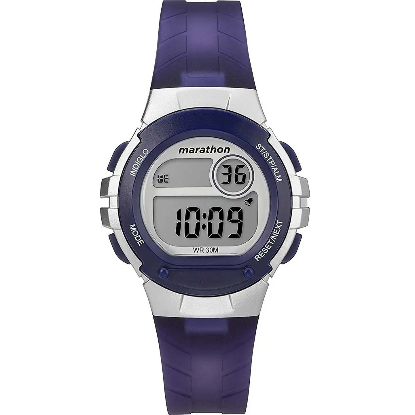 Timex Women’s Marathon Digital Quartz Purple Resin Watch
