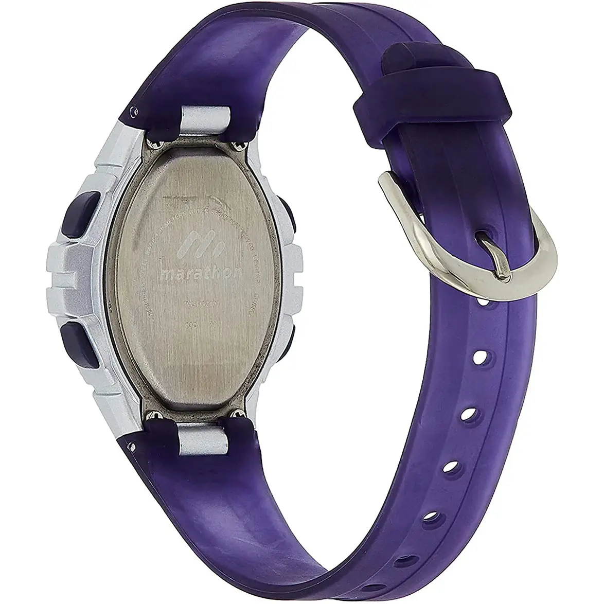 Timex Women’s Marathon Digital Quartz Purple Resin Watch
