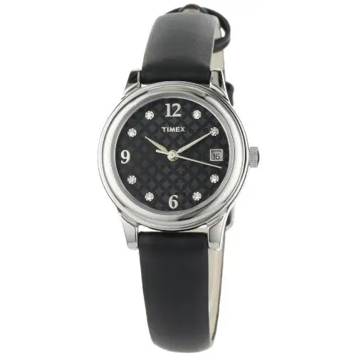 Timex Women’s T2N450 Elevated Classics Swarovski Crystals