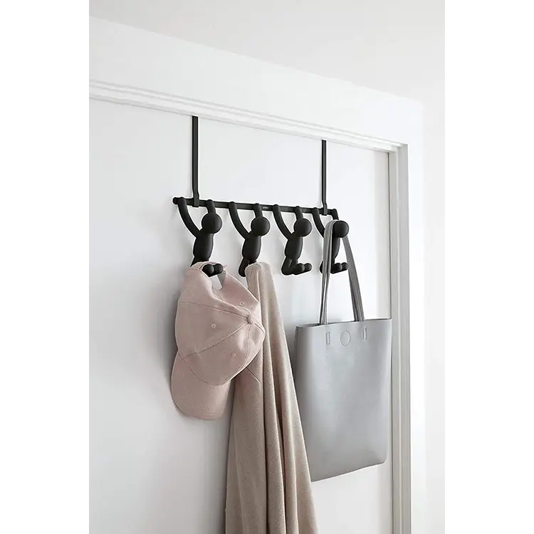 Umbra Buddy Over The Door 4 Hooks (Black) 1012365-040 - Misc