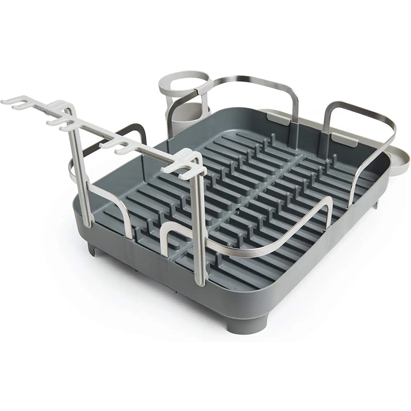 Umbra Holster 15-Plate Capacity Molded Plastic Dish Rack