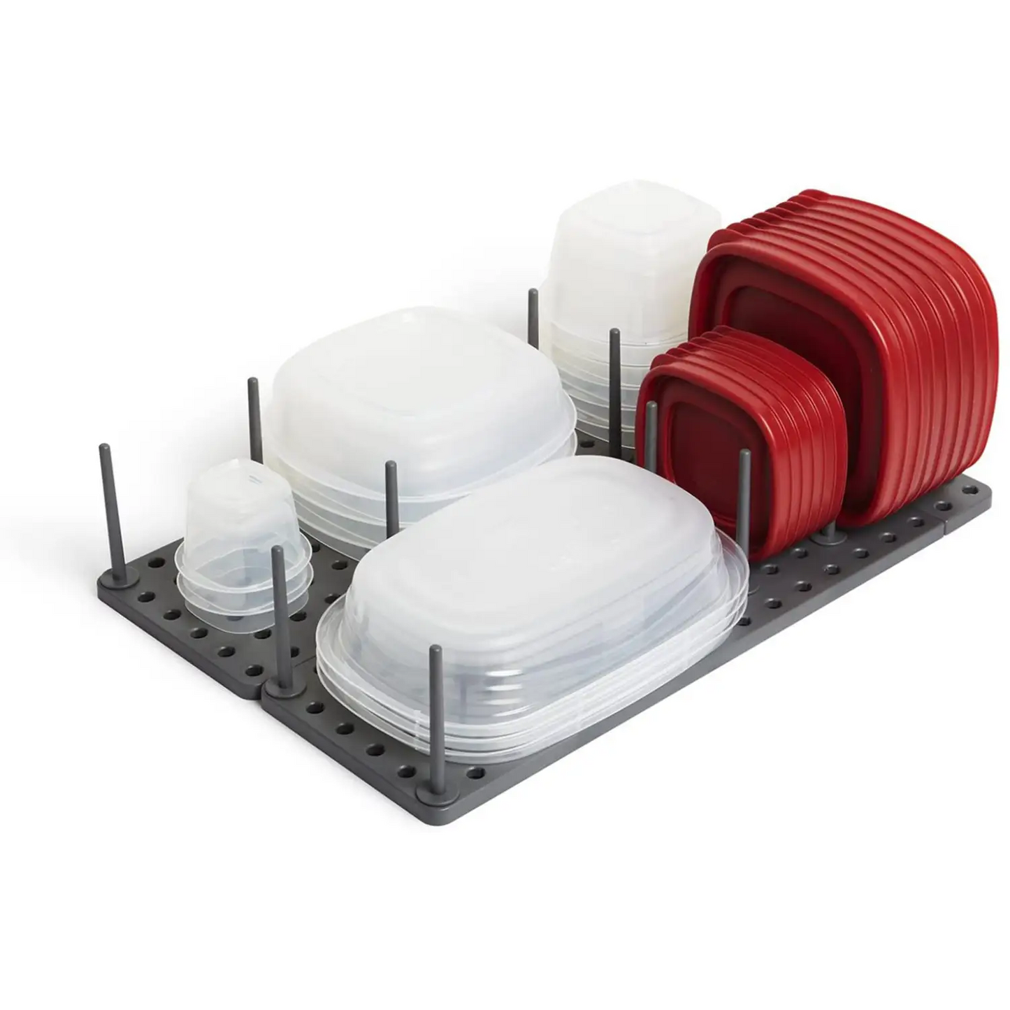 Umbra Peggy Drawer Organizer with Adjustable Trays &